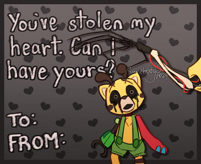 Experiment 1006 Valentines Day Card