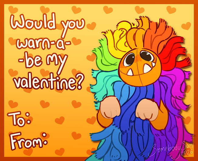 Yarnaby Valentines Day Card