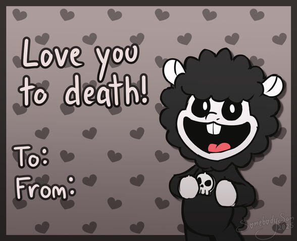 Baba Chops Valentines Day Card