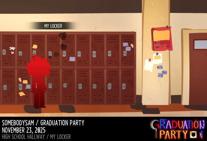 Graduation Party: High School Hallway