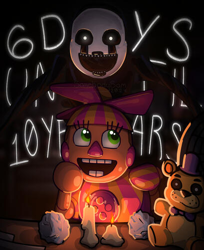 FNAF 10th Anniversary Countdown
