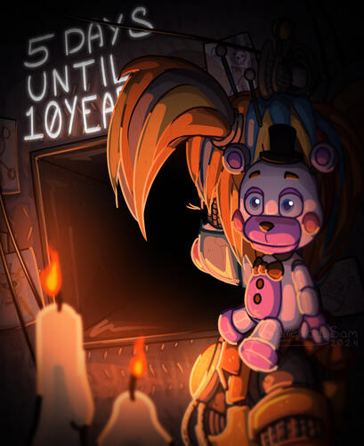 FNAF 10th Anniversary Countdown