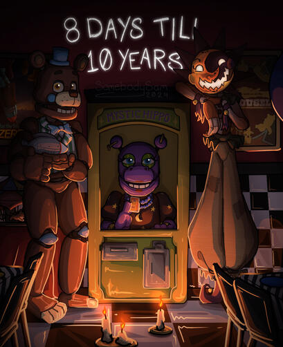FNAF 10th Anniversary Countdown