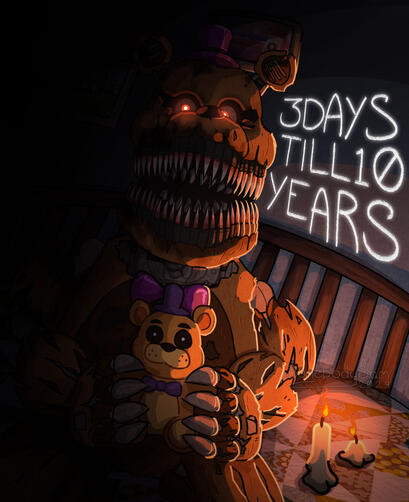 FNAF 10th Anniversary Countdown