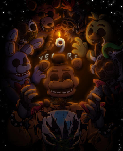 Five Nights at Freddys 9th Anniversary