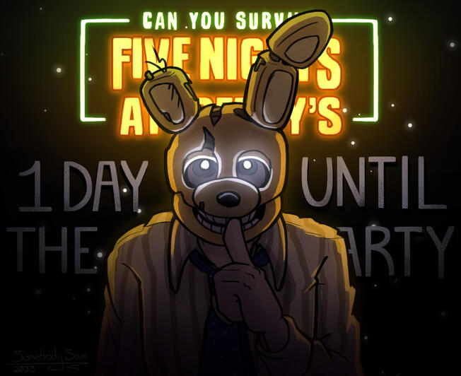 1 Day until Five Nights at Freddys: The Movie