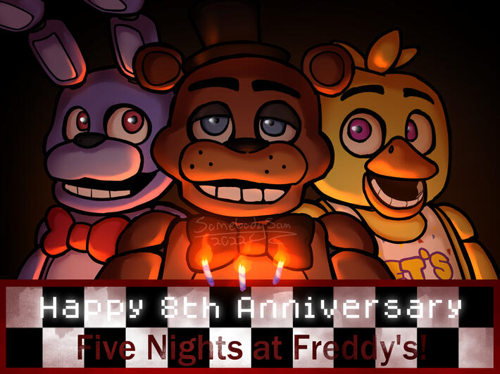 FNAF 8th Anniversary
