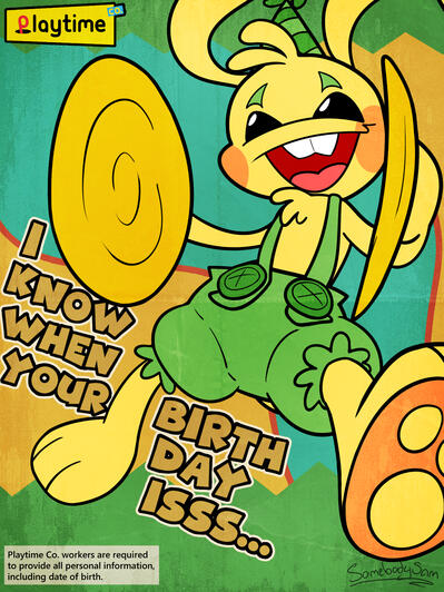 Bunzo Bunny Birthday